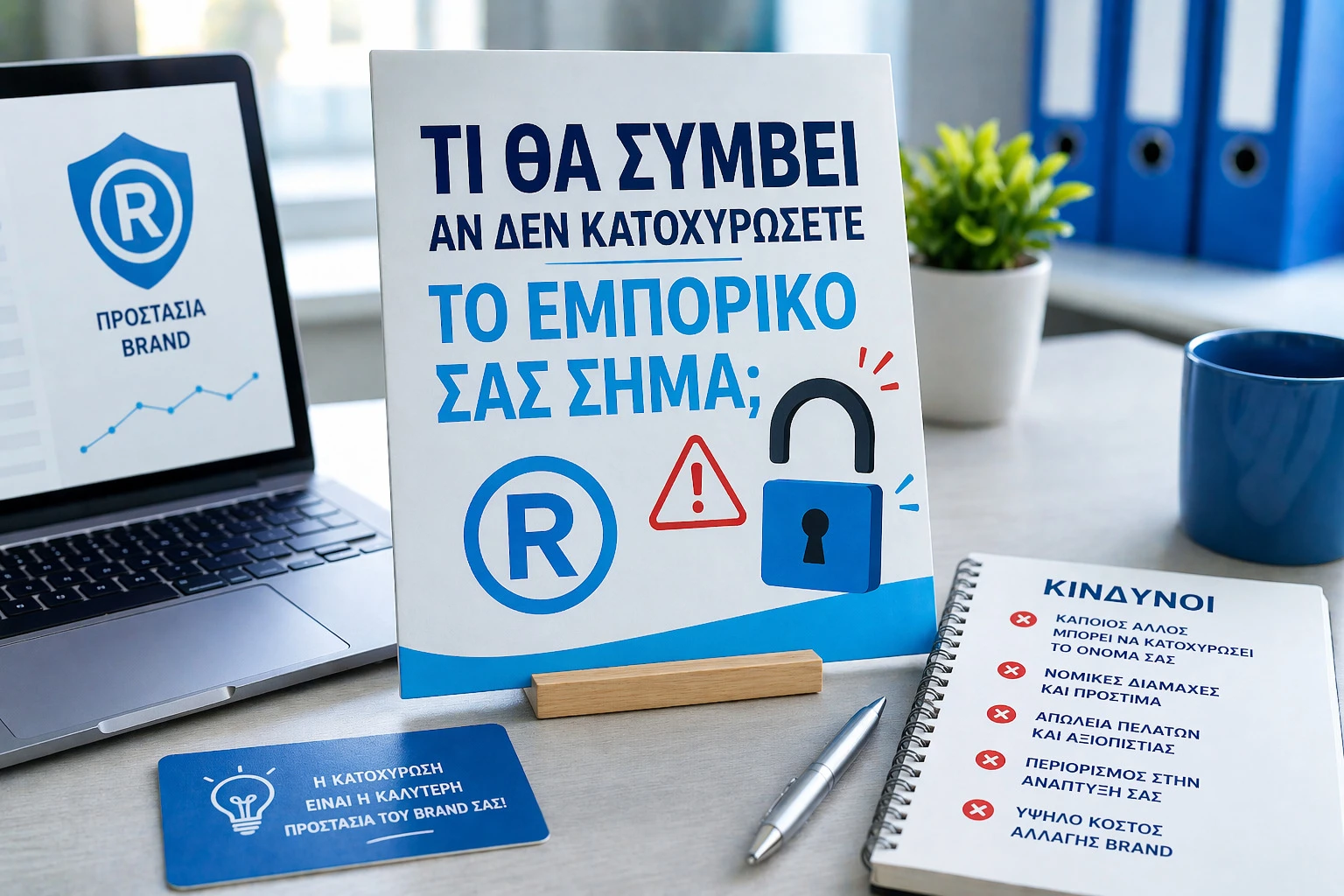 Τι θα συμβεί αν δεν κατοχυρώσετε το εμπορικό σας σήμα;
